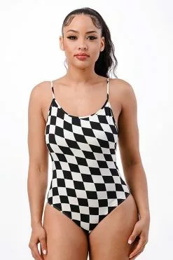 Wavy Checker Bodysuit -Rave Wonderland Shop 0 640fdae4 0e8f 404e 8c70 c0a62a6e1a38
