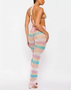Radical Love 2pc Crochet Pant Set -Rave Wonderland Shop 1027 0576 1