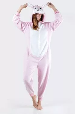 Pink Bunny Unisex Onesie -Rave Wonderland Shop 11144322 d5ecf446 e88f 497c a8bf bf2bd2d124dc