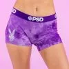 PSD Playboy Bunny Y2K Purple Boy Shorts -Rave Wonderland Shop 123480029 pur 5
