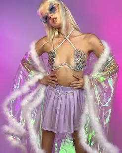 Silver Double Crossed Diamonds Bustier -Rave Wonderland Shop 14 fe4b6bb0 0980 4148 8914 d4069a9488de