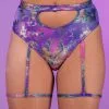 Roma Violet Rebel Keyhole Garter Bottoms -Rave Wonderland Shop 16 23916229 5acd 4966 b3e4 da43aed15be3