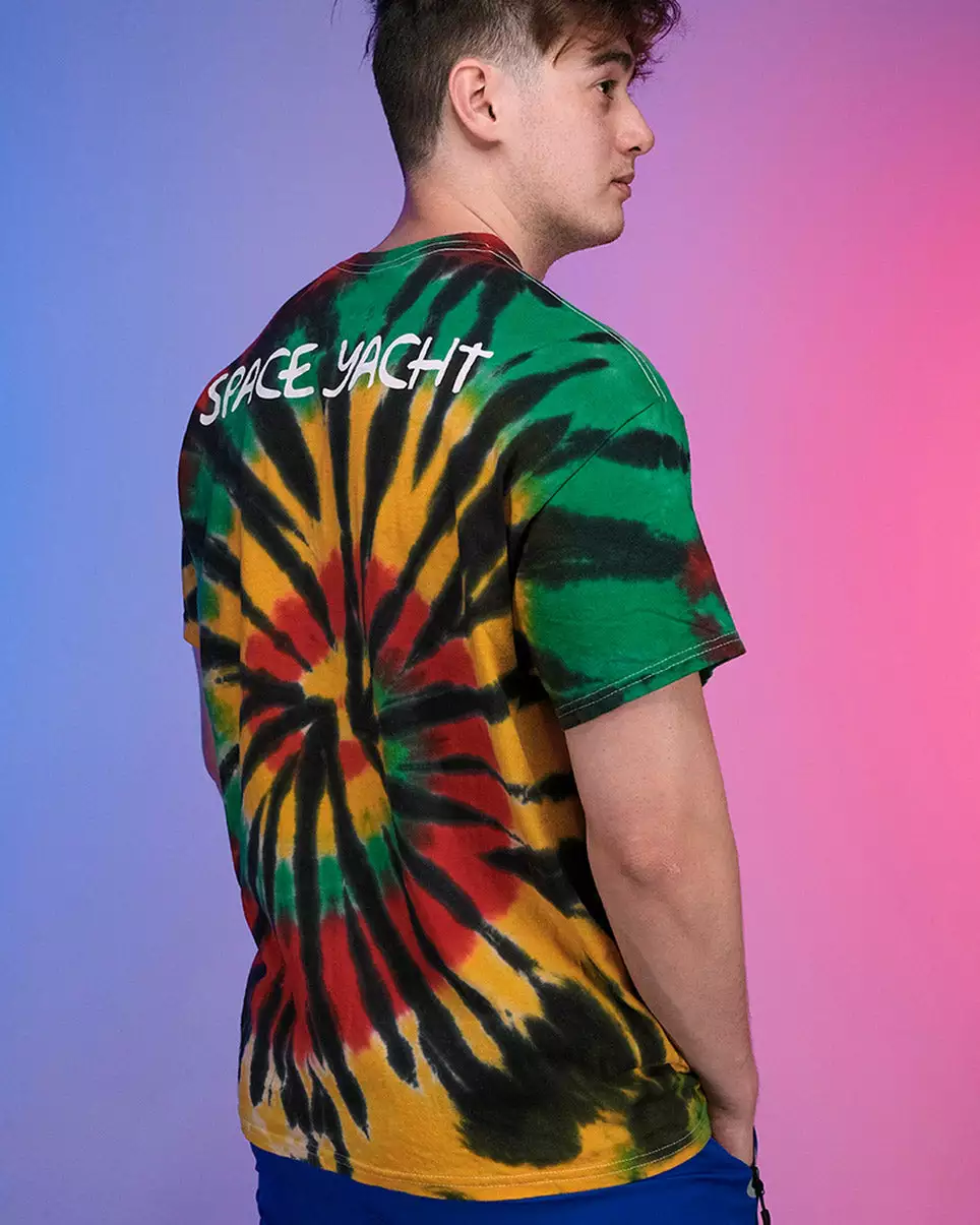 Space Yacht Tie Dye Twerk Skeleton Tee 4 Space Yacht Tie Dye Twerk Skeleton Tee - Image 2