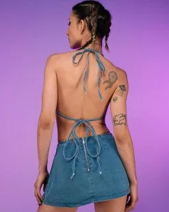 Frosted Rhinestone 2pc Skirt Set -Rave Wonderland Shop 17 41552658 c28e 448e 9d9b 16ae3574b12a