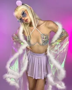 Silver Double Crossed Diamonds Bustier -Rave Wonderland Shop 18 d131ab48 11fe 4d82 aaee 1b857cf40dfc