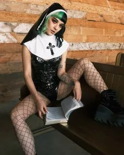 Forplay 3pc Take Me To Church Nun Costume