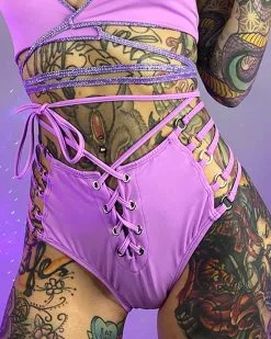 Roma Candy Lane Strappy Shorts