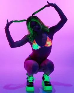 Roma Rainbow Raver Fishnet Bikini Top -Rave Wonderland Shop 23 d385f3f2 32f5 4682 a107 d9189910bffa