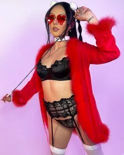 Roma Covered In Lace 3pc Lingerie Set