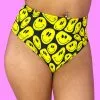 The Lyte Couture Yellow Smiley High Waisted Basic Bottoms -Rave Wonderland Shop 2 ba5de4c7 03ab 421c b2a0 de81571faa76