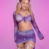 Tied & Dyed 2pc Lavender Skirt Set -Rave Wonderland Shop 44 593c4d4e cfdd 46da 8829 b45150b1b9ee
