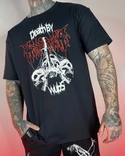 Death By Wubs Headbanger Tee