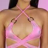 Roma Hypnotic Pink Ring Wrap Top -Rave Wonderland Shop 45 375b090d add9 45dd 8208 3ba4f7a68905