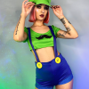 LEG AVENUE 3pc Gamer Luigi-Inspired Costume -Rave Wonderland Shop 4 8d52e19f c3d4 468c a6d4 1597cfe9453c