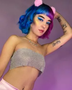 Bling Baby Rhinestone Bandeau Top