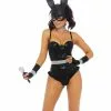 Forplay Sexy Pop Star Bunny Costume -Rave Wonderland Shop 558777 black alt3 lg