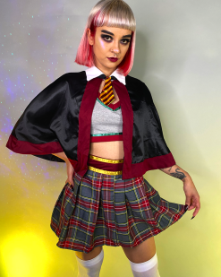 LEG AVENUE 3pc Spellbinding School Girl Costume -Rave Wonderland Shop 5 8ec83163 c820 43f4 88d0 5c0a6c65efb2