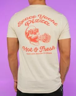 Space Yacht Hot & Fresh Pizza Tee