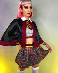 LEG AVENUE 3pc Spellbinding School Girl Costume -Rave Wonderland Shop 6 e800acbf 39ba 44bb 9efc 53c7f0acfa70