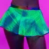 Roma Rainbow Raver Fishnet Mini Skirt -Rave Wonderland Shop 74 1d499032 48a3 4898 a1db c2f287276b9f