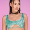 Roma Minty Aura Keyhole Top -Rave Wonderland Shop 74 89d24cf3 b70a 40d6 904a 6c2b48810a82