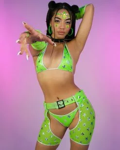 Roma Green Cosmic Stardust Chaps -Rave Wonderland Shop 81 7ed4388f d9df 49b4 b578 8856b17a5a30