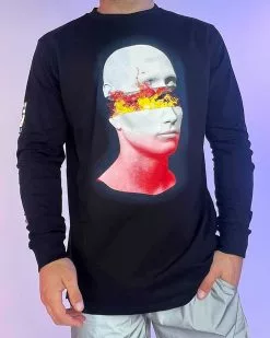 Space Yacht Friendly Fire Long Sleeve Tee