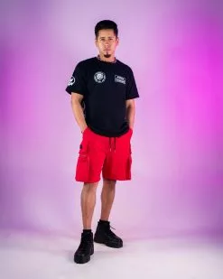 Basshead Hell And Back Black Men's T-Shirt -Rave Wonderland Shop A800 BASSHELLBACK 2