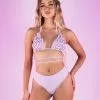 Lavender Spring Break 2pc Set -Rave Wonderland Shop HGC7975A LAV FRONT.2