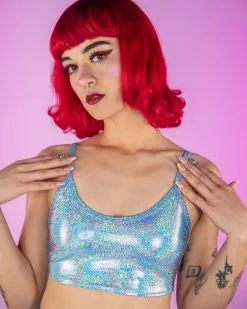 PeriBlue Twinkle Spaghetti Tank