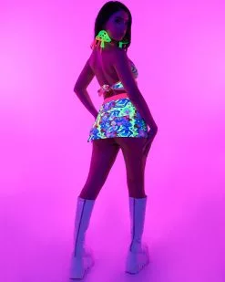 Shark Psychedelic Psilocybin O-Ring Halter Top 23 Shark Psychedelic Psilocybin O-Ring Halter Top -Rave Wonderland Shop RW 011023 9284