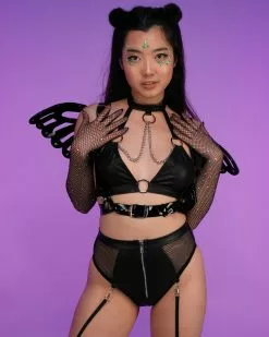 Roma Have Mercy Zipper Garter Bottoms -Rave Wonderland Shop RW 062322 898 c7b606be 5ec1 4578 a86e 8996782beb99