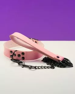Punk'd Out Choker & Leash 2pc Set -Rave Wonderland Shop RW 080922 165