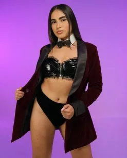 Roma 4pc Playboy Madam Costume -Rave Wonderland Shop RW 082322 264