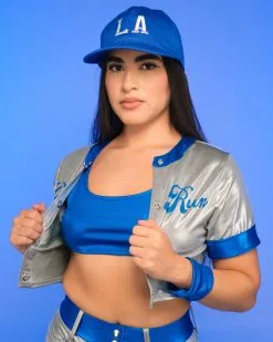 Forplay 5pc Out Of The Park Baseball Costume -Rave Wonderland Shop RW 082922 75