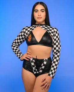 Roma 3pc Speed Racer Costume -Rave Wonderland Shop RW 082922 81