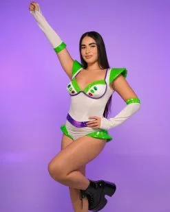 Roma 2pc Space Ranger Costume -Rave Wonderland Shop RW 082922 85