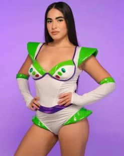 Roma 2pc Space Ranger Costume -Rave Wonderland Shop RW 082922 88