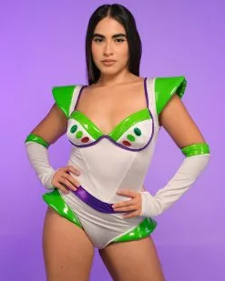Roma 2pc Space Ranger Costume -Rave Wonderland Shop RW 082922 90