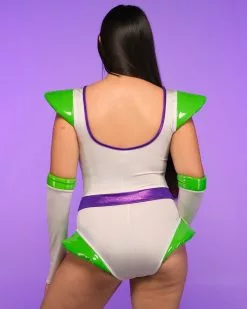 Roma 2pc Space Ranger Costume -Rave Wonderland Shop RW 082922 93