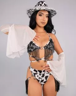 Rolita Couture X RW Cow Fringe Bottoms -Rave Wonderland Shop RW 101822 438 908cfa88 8ec0 4eb3 974d 8fde624510a0