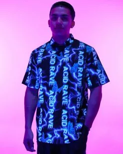 Acid Rave Hawaiian Shirt -Rave Wonderland Shop RW 120822 168