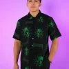 Skull Headbanger Hawaiian Shirt -Rave Wonderland Shop RW 120822 172