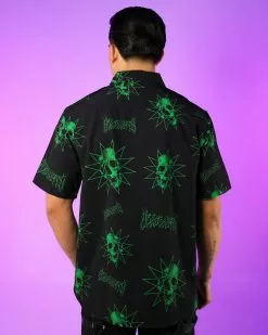 Skull Headbanger Hawaiian Shirt -Rave Wonderland Shop RW 120822 174