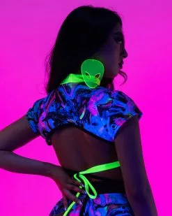 Rolita Couture X RW Midnight Lava Shrug -Rave Wonderland Shop Rave 04 06 122