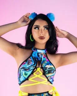 Rolita Couture X RW Midnight Lava Slay Top