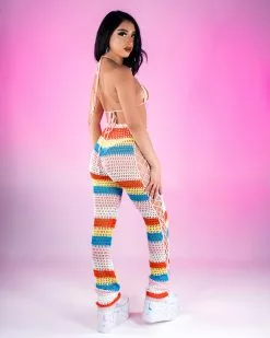 Indio Summer 2pc Crochet Pant Set -Rave Wonderland Shop Rave 04 06 205