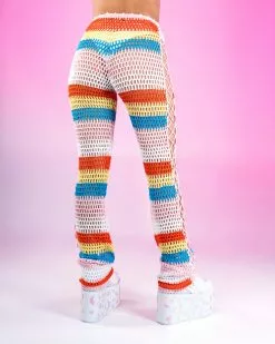 Indio Summer 2pc Crochet Pant Set -Rave Wonderland Shop Rave 04 06 207