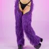 Roma Funkmaster Faux Fur Chaps W/ Belt -Rave Wonderland Shop SadswimxRWECOMM06.23.23 16