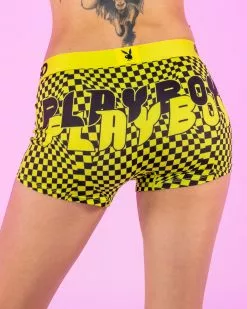 PSD 90s Playboy Boy Shorts -Rave Wonderland Shop SadswimxRWECOMM06.28.23 71
